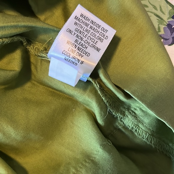 Apt 9 green sleeveless top size large - Picture 7 of 8